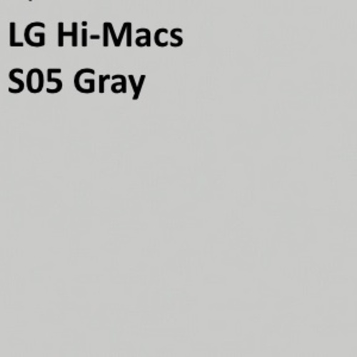 Lg hi macs s05 gray